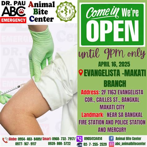 animal bite center evangelista makati city|Animal Bite Center, 1663 EVANGELISTA ST. CORNER CAILLES .